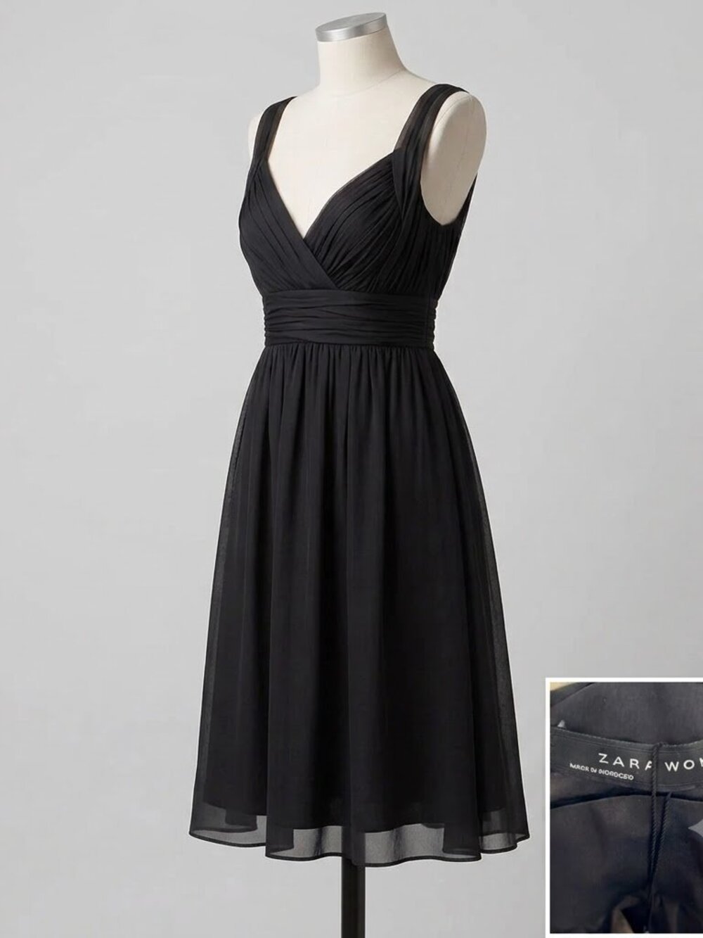Silk Babydoll Dress